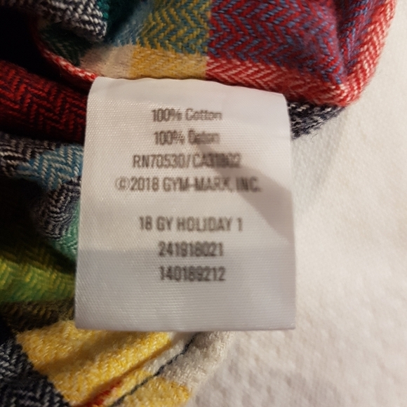 Gymboree boys size 3 shirt flannel plaid shirt - Picture 3 of 4